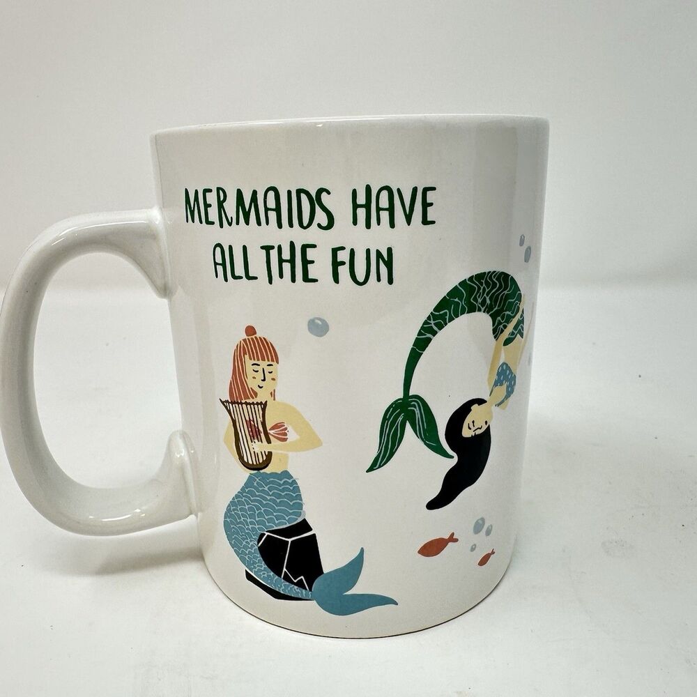Primitives by Kathy Mug - Mermaids Have All The Fun - Humor Funny Ocean 16 oz